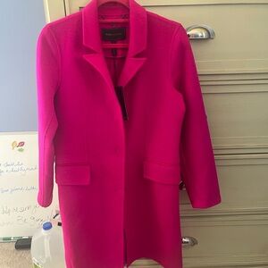 NWT BCBGMaxAzria Pink Women's Wool Coat